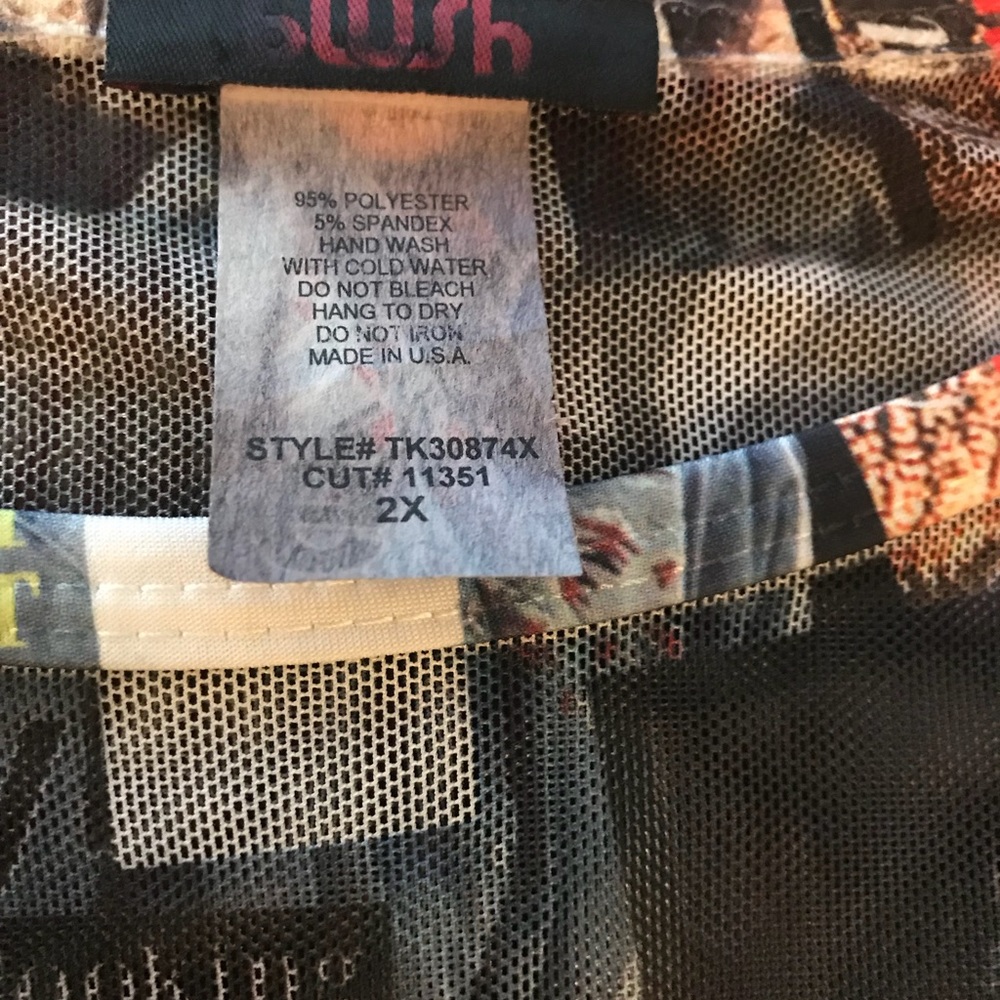 Fashion Sheer Top (2X) & - Picture 2 of 5